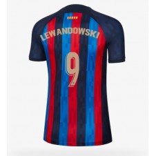 Barcelona Robert Lewandowski #9 Hemmatröja Dam 2022-23 Korta ärmar